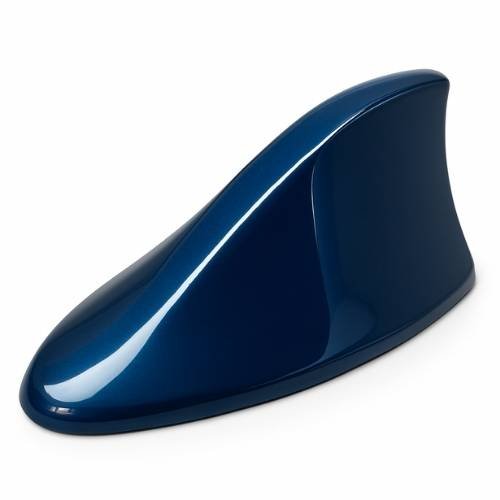 ANTENA DE ADORNO PARA USO AUTOMOTRIZ TIPO TIBURON / AZUL (PZA)