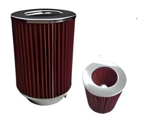 FILTRO DE AIRE UNIVERSAL ROJO (PZA)