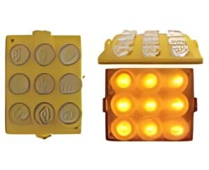 MODULOS DE LED 9 LEDS 5.6 X 7CM AMARILLO (20 PZAS)