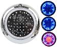 PLAFON UNIVERSAL DE 39 LEDS GIRATORIA 12/24V 13.7CM ROJO/AZUL (PZA)