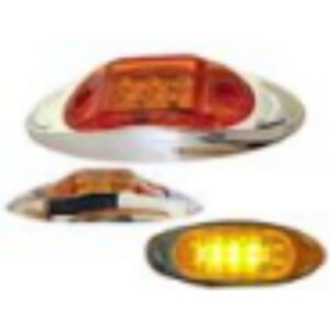 MULT_303_STR_AM_AM PLAFON UNIVERSAL LATERAL 6 LEDS AMBAR 12/24V (PAR)