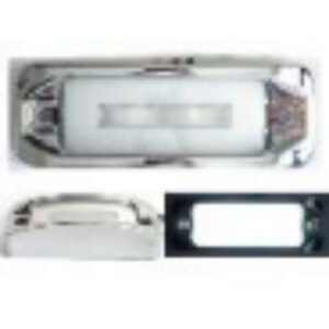 MULT_6420_WH PLAFON UNIVERSAL LATERAL DE LED CON LUZ GEL 9 X 3.4 X2.5CM 12/24V BLANCO (PAR)
