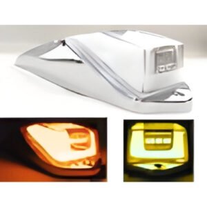 MULT_6558_STR_AM ZEPPELIN UNIVERSAL GRANDE 27*9.8*7.5CM 6 LEDS Y LUZ GEL 12/24V AMBAR (PZA)