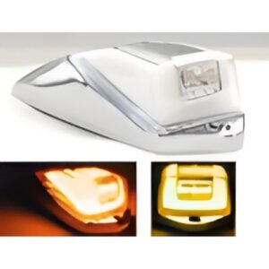 MULT_6562_STR_AM ZEPPELIN UNIVERSAL MINI 19.5*7*5.3CM 6 LEDS Y LUZ GEL 12/24V AMBAR (PZA)