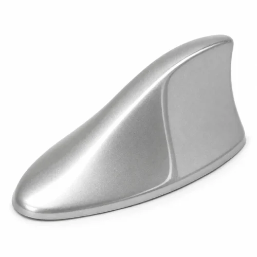 ANTENA DE ADORNO TIPO TIBURON / PLATA (PZA)