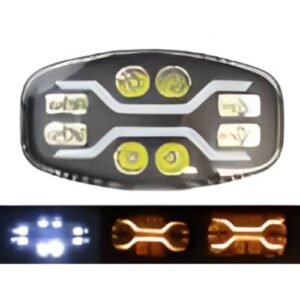 FARO DE LED 9 PULGADAS ALTA INTENSIDAD CON DRL BICOLOR (PZA)