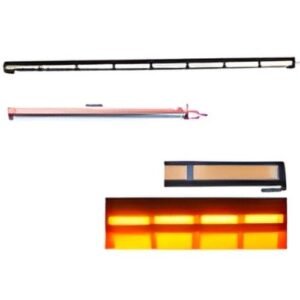 RL8P-N032WH_AM_WH_AM BARRA COB VARIAS FUNCIONES 8 MODULOS 60W 12/24V BLANCA/BLANCA (PZA)