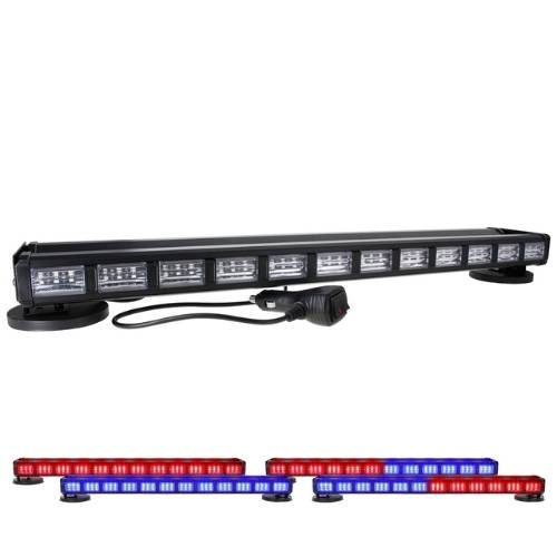 TORRETA DE LED DOBLE VISTA BASE IMÁN 72W 12/24V 19FUNCIONES+ ALTO ...