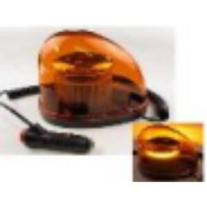 TORRETA DE LEDS CON IMAN Y FUNCIONES ESTROBO + GIRATORIO  12/24V 12.3CM X 17.8CM X 13.1CM (ALTO) (PZA)