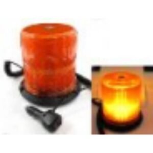 TORRETA DE LEDS CON IMAN Y FUNCIONES ESTROBO + GIRATORIO  12/24V 16CM X 17.2CM (PZA)