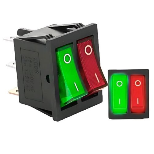 YJ-017_RED_GREEN SWITCH UNIVERSAL ROJO/VERDE (PIEZA)