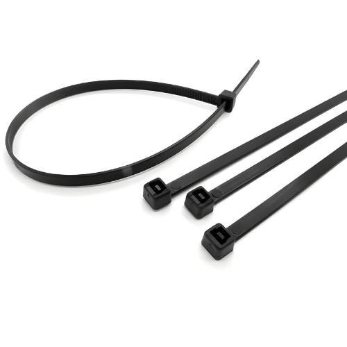 CINCHOS DE PLASTICO NEGRO 10CM X 3MM (BOLSA 100 PZAS)