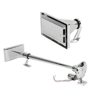 CORNETA METALICA RECTANGULAR 12/24V (PZA)