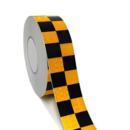 CINTA BARRICADA 5CMX45M AMARILLO NEGRO (RLL 45M)