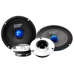 BOCINA 6.5" Y TWEETER 900W 120 RMS EN BOCINA 450W 40 RMS 1 JUEGO (4 PIEZAS)