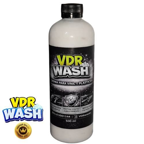 CREMA PARA VINIL Y PLASTICOS VDR WASH 500ML