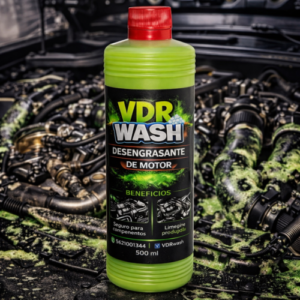 DESENGRASANTE DE MOTOR VDR WASH 500ML