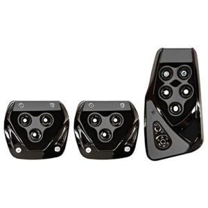 CUBRE PEDALES NEGRO (KIT)