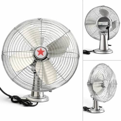 VENTILADOR DE METAL 12V  8" (PZA)