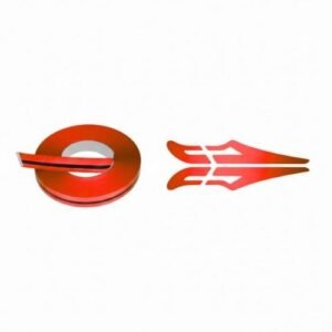 JK300_DARK RED CINTA PARA FILETEAR 1cm x 9.8m ROJO (ROLLO)