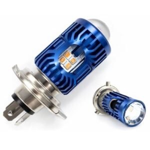 JR-MT-YT BL BODY H4 FOCO DE LED CUERPO AZUL LUPA BICOLOR CON LEDS TIPO CÓDIGO ROJO/AZUL H4 (PZA)