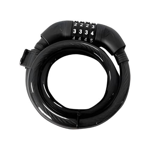 CANDADO CABLE DE ACERO CON COMBINACION (PZA)