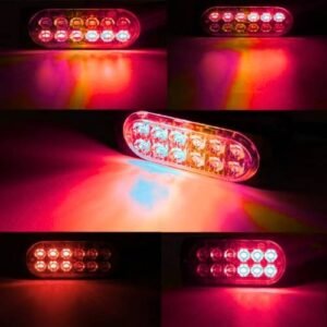 MODULOS DE LED CON FUNCION TIPO CODIGO 10.5 X 3.8 X 0.8CM ROJO/ROJO (20 PZA)