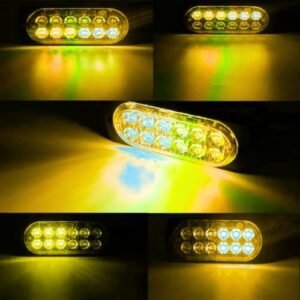 MODULOS DE LED CON FUNCION TIPO CODIGO 10.5 X 3.8 X 0.8CM AMARILLO/AMARILLO (20 PZA)