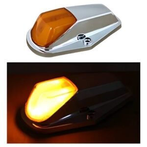 ZEPPELIN UNIVERSAL MINI  PARA CAMIONETA 15X9.1X3.5CM 6 LEDS Y LUZ GEL 12/24V AMBAR (PZA)