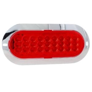 PLAFON UNIVERSAL LATERAL 27 LEDS 12/24V ROJO (PZA)