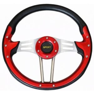 VOLANTE AUTOMOTRIZ ROJO (PZA)