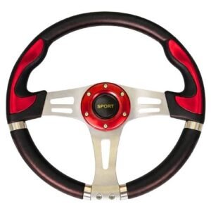 VOLANTE AUTOMOTRIZ ROJO (PZA)
