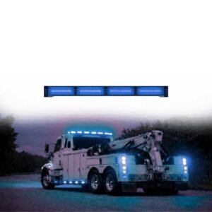 BARRA RECTA LED DE ALTA DENSIDAD / 4 MODULOS / AZUL (PZA)