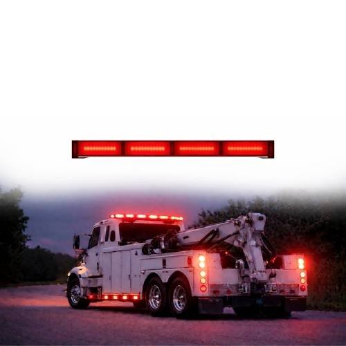 RL4P-N032_RED BARRA DE LED COB DE 40 W CON FUNCIONES ROJO (PIEZA)
