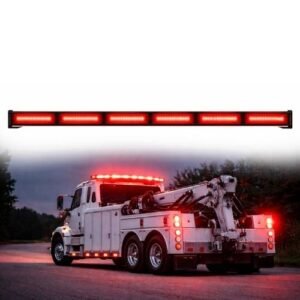 FARO DE LED COB DE 60W C/ FUNCIÓN DE ESTROBO 120cm ROJO (PIEZA)