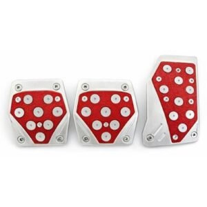 CUBRE PEDALES ROJO (KIT)