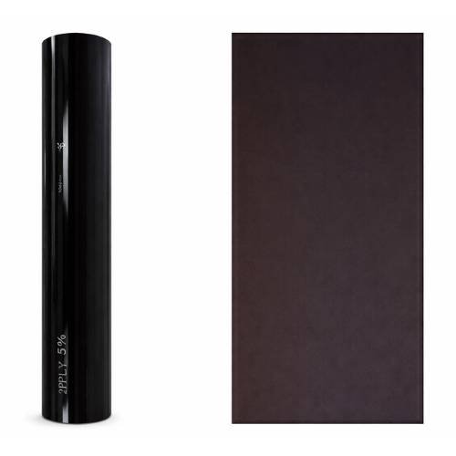 PAPEL POLARIZADO ANTIRALLA 5% 75CM ANCHO X 30 METROS LARGO (RLL 30M)