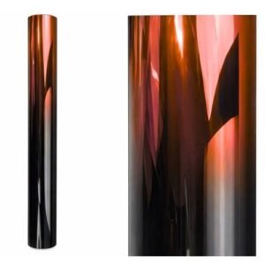 PELICULA PARA POLARIZAR ANTIRRALLA NEGRO/ROJO 50CM*30M (ROLLO)