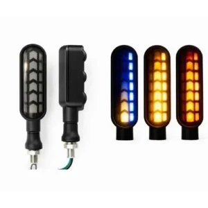ZXD172_RGB_RUNN_YE LUZ LED DIRECCIONAL UNIVERSAL PARA MOTOCICLETA CON FUNCIONES RGB/AMARILLO (PAR)