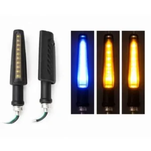 LUZ LED DIRECCIONAL UNIVERSAL PARA MOTOCICLETA AZUL (PAR)