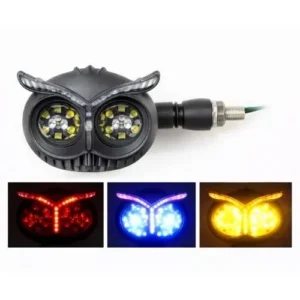 LUZ LED DIRECCIONAL UNIVERSAL PARA MOTOCICLETA ROJO (PAR)