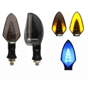 ZXD22_BL LUZ LED DIRECCIONAL UNIVERSAL PARA MOTOCICLETA AZUL (PAR)