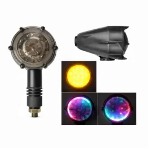 LUZ LED DIRECCIONAL UNIVERSAL PARA MOTOCICLETA RGB (PAR)