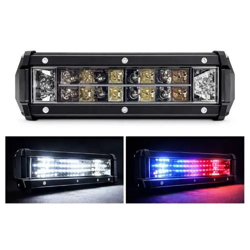 XK20_WH_RD_BL FARO DE LED DE ALTA INTENSIDAD BLANCO/ROJO/AZUL 14.1 X 4.7 X 4CM (PZA)