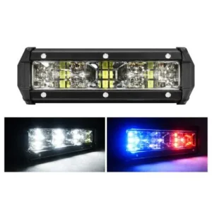 FARO DE LED DE ALTA INTENSIDAD BLANCO/ROJO/AZUL 14.1 X 4.7 X 4CM (PZA)