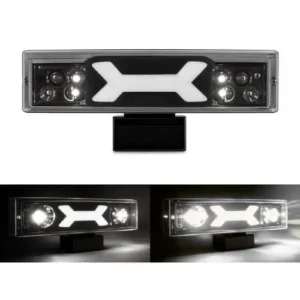 XK40_WH FARO DE LED DE ALTA INTENSIDAD CON DRL BLANCO 13.9 X 3.9 X 3CM (PZA)