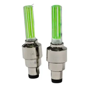 TAPON DE VALVULA CON LUZ VERDE (PAR)