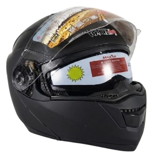 CA-19NL CASCO PARA MOTOCICLISTA ABATIBLE NEGRO GRANDE DOT (PIEZA)