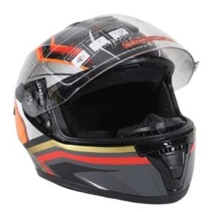 CASCO PARA MOTOCICLISTA CERRADO CON DISEÑO DOBLE EXTRA GRANDE (Pieza)