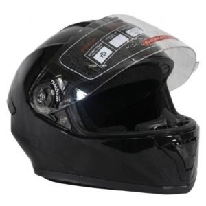 CASCO PARA MOTOCICLISTA CERRADO  NEGRO MEDIANO (Pieza)